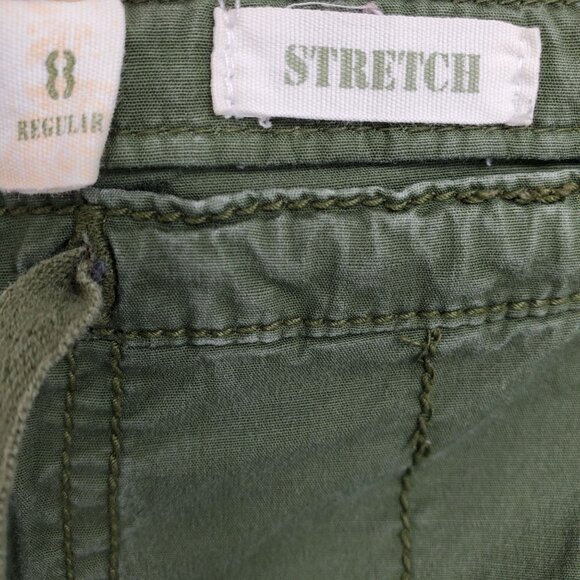 Vintage Old Navy Y2K Grunge Low Rise Lace Crochet Cargo Women's Pants Size 8 - Picture 5 of 9